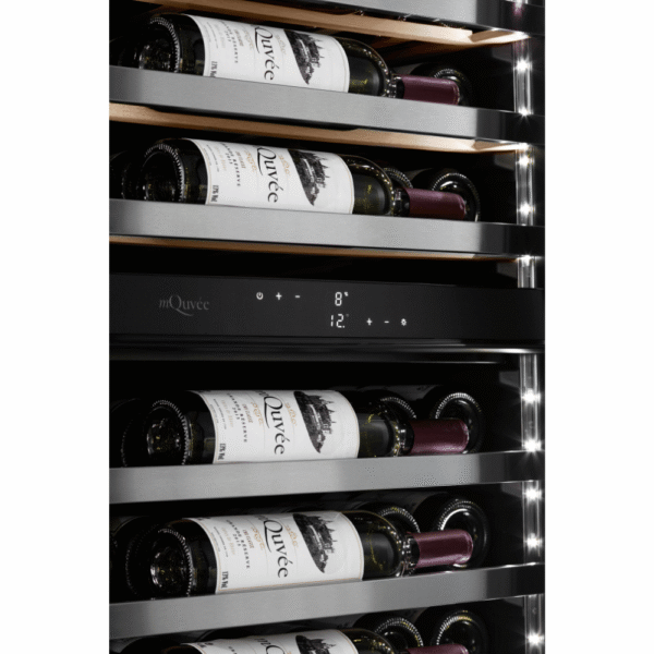 vinska vitrina mQuvee WKED112FGBP (9) Vinska vitrina mQuvee WKED112FGBP