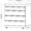 black-collection-module-with-4-drawers-2 Black Collection shranjevalni modul