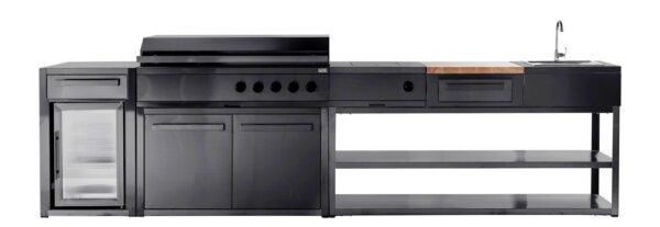 nordic-line-base-module-180-cm-3-modules-black-2 Nordic Line osnovni modul 180 cm levi pogled