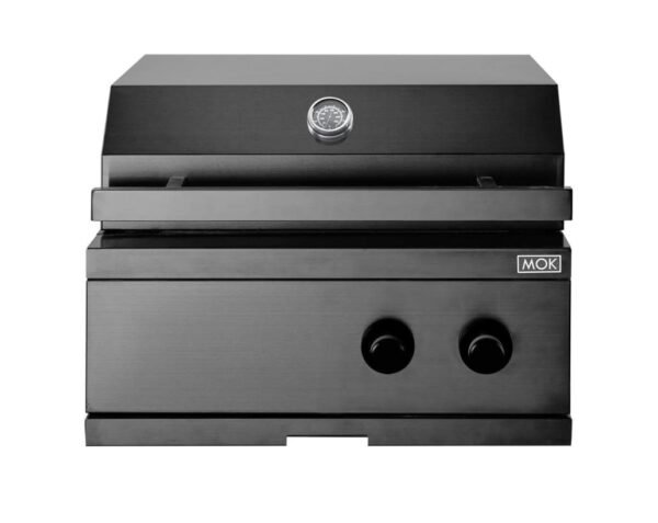 nordic-line-integrated-gas-grill-2-burners-black-1 Nordic Line vgradni plinski žar z 2 gorilnikoma črn