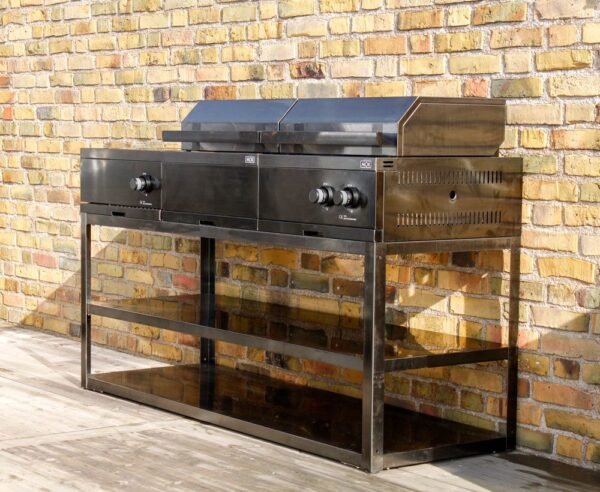 nordic-line-integrated-gas-grill-2-burners-black-6 Nordic Line plinski žar z 2 gorilnikoma nadzorna plošča