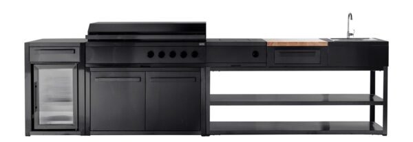 nordic-line-integrated-sink-module-black-4 Nordic Line modul s koritom zaprta omarica