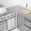 stainless-collection-corner-module-90 Kotni modul za profesionalno rabo