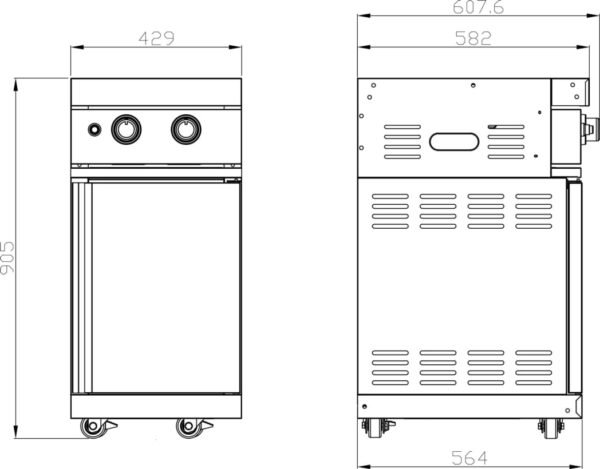 stainless-collection-module-with-double-side-burner-5 Profesionalni stranski gorilnik