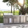 INOX modul z vrati in predali