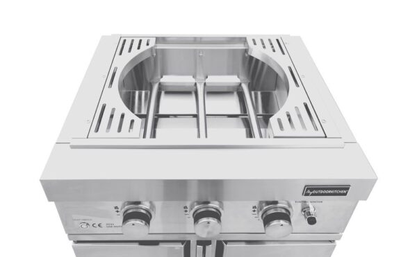 INOX teppanyaki modul za zahtevne uporabnike