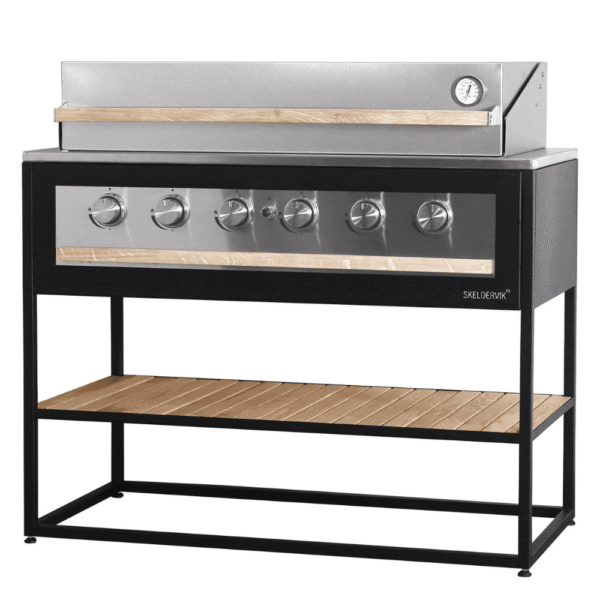 INOX Collection plinski žar odprt