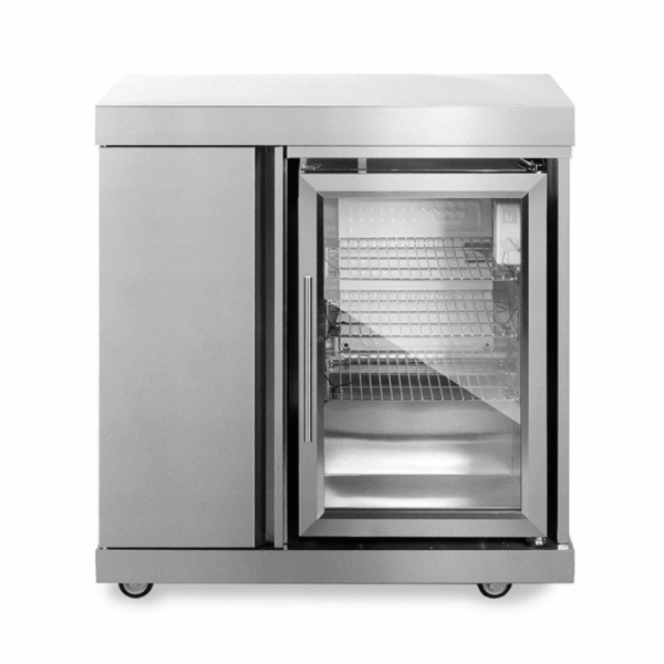 INOX Collection modul z vgrajenim hladilnikom