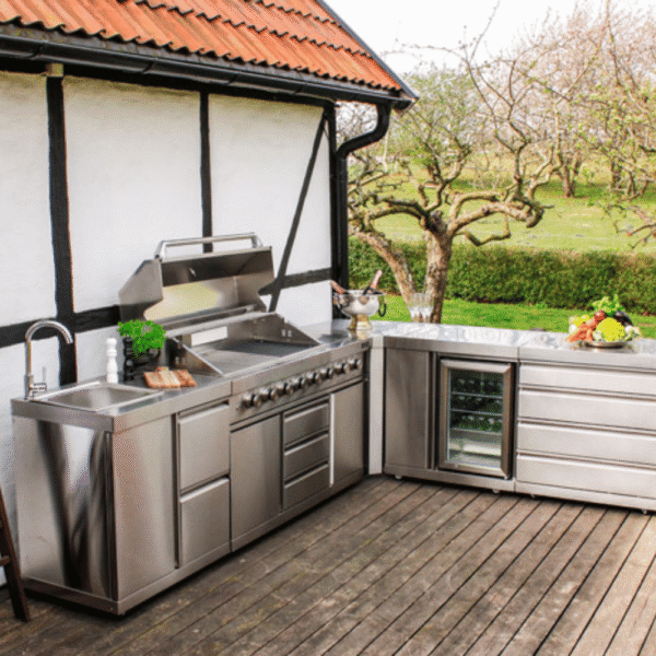 INOX Collection-4417-2 Kotni modul za zunanjo kuhinjo