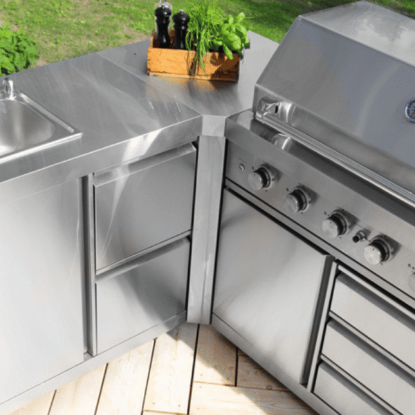 INOX Collection-4417-3 Modularni kotni element INOX