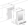 vinska vitrina mQuvee WCED60FGBP-780 (10) Vinska vitrina mQuvée WCED60FGBP-780