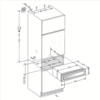 vinska vitrina mQuvee WKS5FGBP (14) Vinski predal mQuvee WKS5FGBP