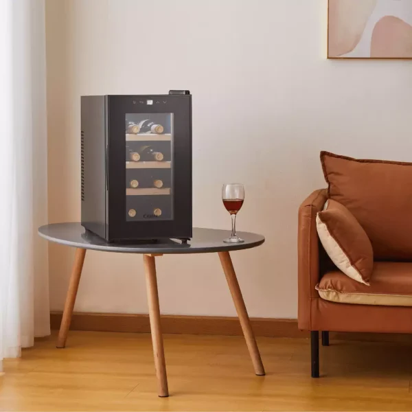 Vinska vitrina CAVIN NC-8B sprednji pogled