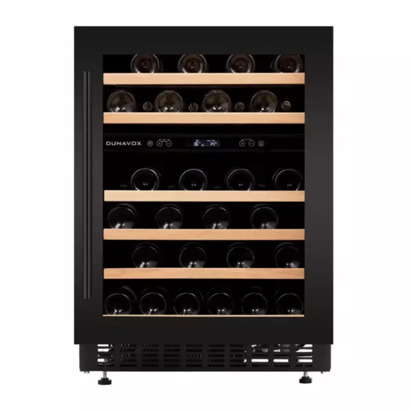 Vinska vitrina DUNAVOX DAUF-46.145DB vgradna vinska vitrina z dvema conama