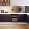Vinska vitrina DUNAVOX DAUF-46.145DB sprednji pogled