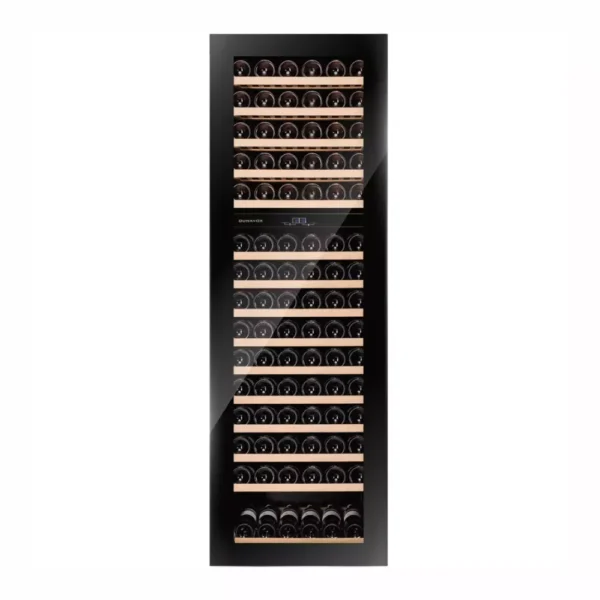Vinska vitrina DUNAVOX DAVG-114.288DB.TO vgradna vinska vitrina z dvema conama