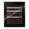 Vinska vitrina DUNAVOX DAVG-32.80DB – vgradna vinska vitrina z dvema conama