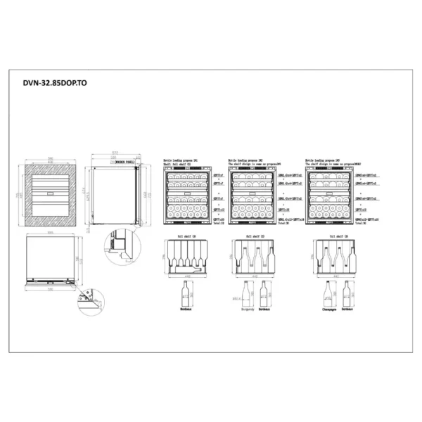 DUNAVOX DVN-32.85DOP notranjost