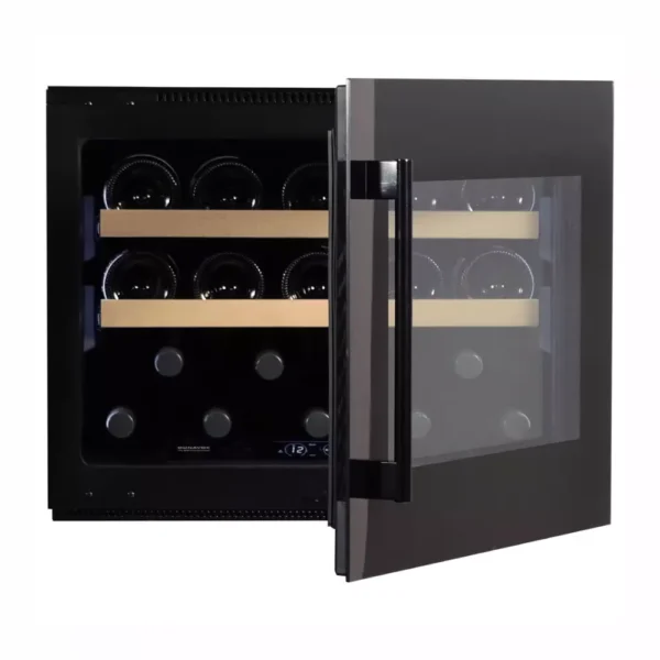 Vinska vitrina DUNAVOX DVS-19.50B elegantna izvedba