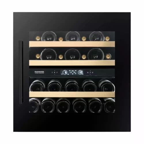 Vinska vitrina DUNAVOX DVS-25.65DB vgradna vinska vitrina z dvema conama