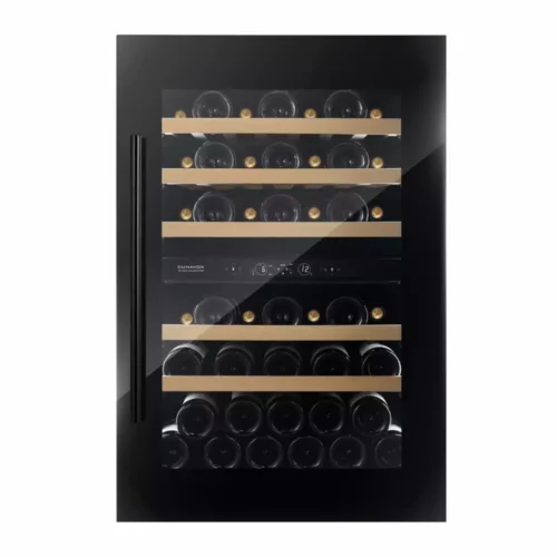Vinska vitrina DUNAVOX DVS-44.120DB vgradna vinska vitrina z dvema conama