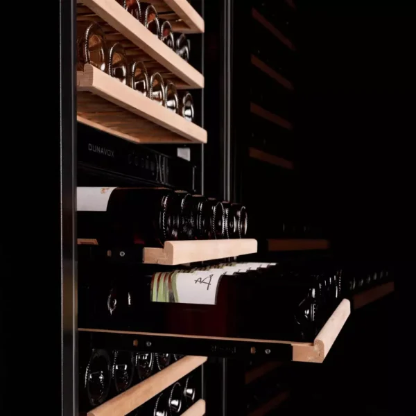 Vinska vitrina DUNAVOX DX-166.428DBK – prezračevalni sistem