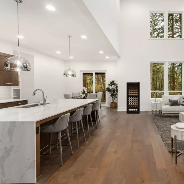 Vinska vitrina DUNAVOX DXFH-50.142 – sprednji pogled