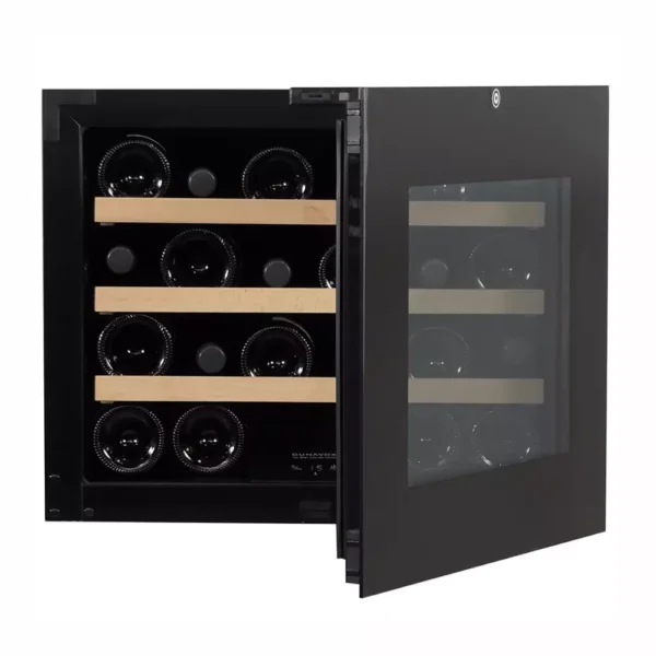 Razporeditev steklenic v vinski vitrini Dunavox DXJ-24.51B