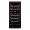 Vinska vitrina mQuvee WCD40AB-700 vgradna vinska vitrina