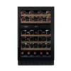 Vinska vitrina mQuvee WCD50AB-700 vgradna vinska vitrina z dvema conama