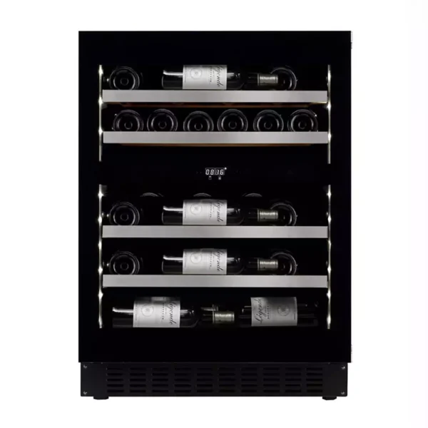 Vinska vitrina mQuvee WCD60FGBP-700 vgradna vinska vitrina