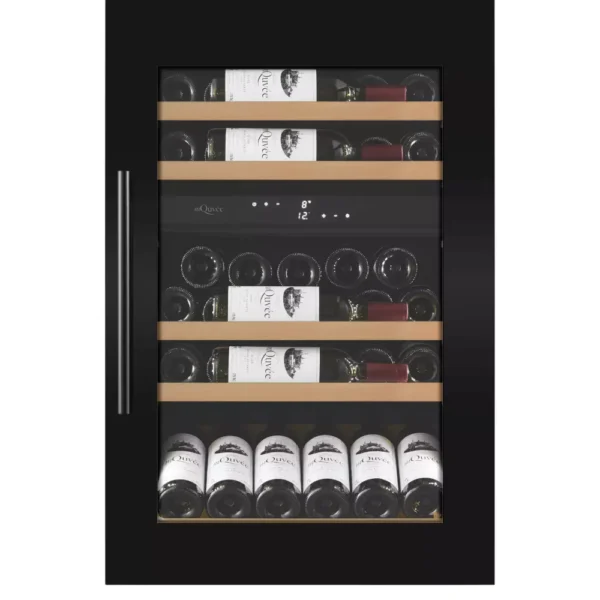 Vinska vitrina mQuvee WKD49FGB WineKeeper Full Glass Black