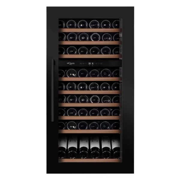 Vinska vitrina mQuvee WKD70AB WineKeeper črna vinska vitrina